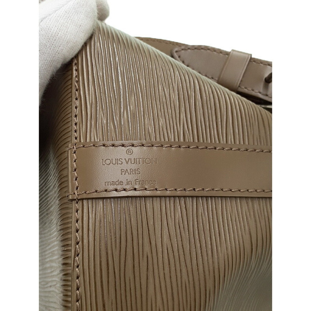 Louis Vuitton Noe Leather shoulder bag Brown - Picture 8 of 8
